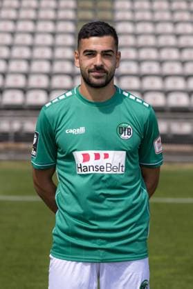 Tarik Goezuesirin VfB Lübeck, 3 league, portrait date 2023 2024 Lübeck Schleswig Holstein Germany Stadion Lohmühle Copyright: xAgentur54GradFelixxKoenigx