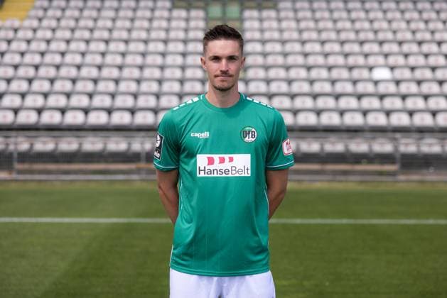 Sören Reddemann VfB Lübeck, 3 league, portrait date 2023 2024 Lübeck Schleswig Holstein Germany Stadion Lohmühle Copyright: xAgentur54GradFelixxKoenigx