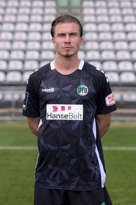Gavin Didzilatis VfB Lübeck, 3 league, portrait date 2023 2024 Lübeck Schleswig Holstein Germany Stadion Lohmühle Copyright: xAgentur54GradFelixxKoenigx