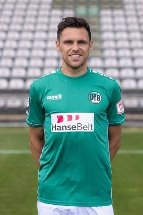 Mirko Boland VfB Lübeck, 3 league, portrait date 2023 2024 Lübeck Schleswig Holstein Germany Stadion Lohmühle Copyright: xAgentur54GradFelixxKoenigx