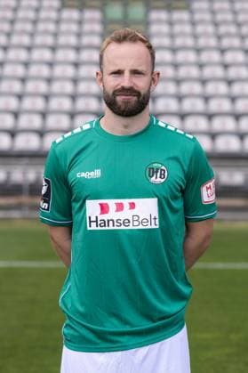 Jan Marc Schneider VfB Lübeck, 3 league, portrait date 2023 2024 Lübeck Schleswig Holstein Germany Stadion Lohmühle Copyright: xAgentur54GradFelixxKoenigx