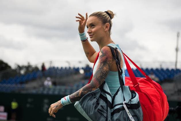 TEREZA MARTINCOVA (CZE) TENNIS : BNP Paribas Varsovie Open - WTA250 - 26 07 2023 FrancoisAsal Panoramic  