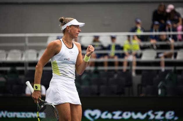 YANINA WICKMAYER (BEL) TENNIS : BNP Paribas Varsovie Open - WTA250 - 26 07 2023 FrancoisAsal Panoramic  