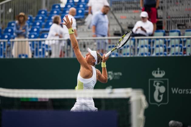 YANINA WICKMAYER (BEL) TENNIS : BNP Paribas Varsovie Open - WTA250 - 26 07 2023 FrancoisAsal Panoramic  