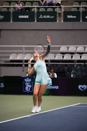 TEREZA MARTINCOVA (CZE) TENNIS : BNP Paribas Varsovie Open - WTA250 - 26 07 2023 FrancoisAsal Panoramic  