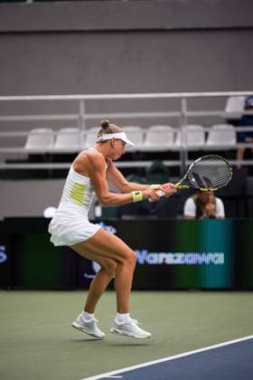YANINA WICKMAYER (BEL) TENNIS : BNP Paribas Varsovie Open - WTA250 - 26 07 2023 FrancoisAsal Panoramic  