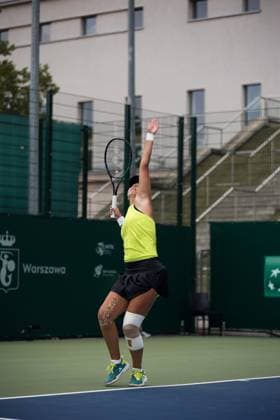 CLARA TAUSON (DEN) TENNIS : BNP Paribas Varsovie Open - WTA250 - 26 07 2023 FrancoisAsal Panoramic  