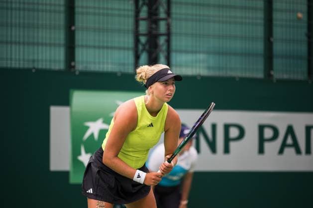 CLARA TAUSON (DEN) TENNIS : BNP Paribas Varsovie Open - WTA250 - 26 07 2023 FrancoisAsal Panoramic  