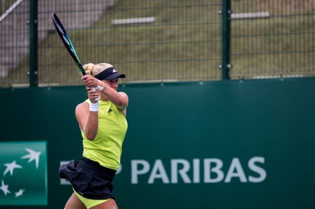 CLARA TAUSON (DEN) TENNIS : BNP Paribas Varsovie Open - WTA250 - 26 07 2023 FrancoisAsal Panoramic  