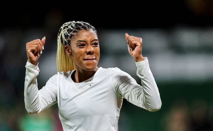 2023 FIFA Women s World Cup Group B, Perth Rectangular Stadium, Perth, Australia 26 7 2023 Canada vs Republic of Ireland WNT Canada™s Ashley Lawrence celebrates winning Ashley Lawrence celebrates winning 26 7 2023  Copyright: x INPHO RyanxByrnex RB1_1309