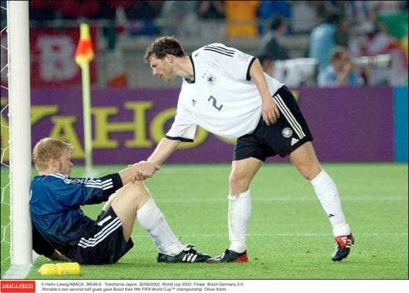 36046 08 Hahn-Liewig ABACA. 36046-8 . Yokohama-Japon, 30 06 2002. World cup 2002- Finale Brazil-Germany 2-0 ,Ronaldo s two second-half goals gave Brazil their fifth FIFA World Cup, WM, Weltmeisterschaft, Fussball » championship. Oliver Kahn.  Copyright: xHahn-Liewig ABACAx 36046_08 Hahn-Liewig ABACAx 36046_08