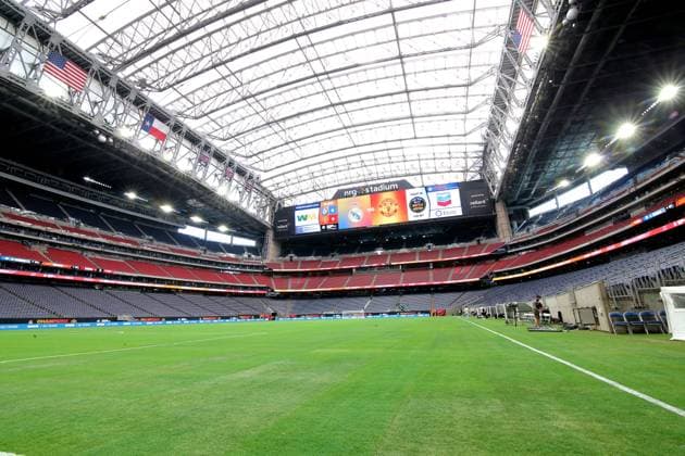 July 26, 2023, Houston, Texas, U.S: A general view of NRG Stadium prior to the Soccer Champions Tour match between Manchester United, ManU FC and Real Madrid CF in Houston, TX on July 26, 2023. Houston U.S. - ZUMAw137 20230726_zap_w137_001 Copyright: xErikxWilliamsx