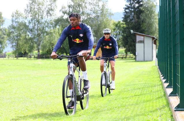 Football, RB Leipzig, training camp in Bruneck, Italy