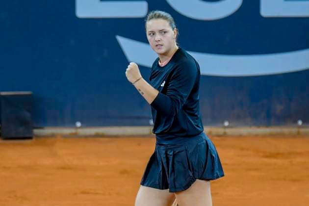 Jule Niemeier GER clenches fist 27 07 2023 Tennis Hamburg European Open 2023, , Tennisstadion am Rothenbaum, Hamburg, HH Germany Copyright: xpepphotox xPeterxEppingerx pep00321, pep_20230727_hm