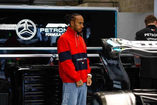 44 Lewis Hamilton GBR, Mercedes AMG Petronas F1 Team , F1 Grand Prix of Belgium at Circuit de Spa Francorchamps on July 27, 2023 in Spa Francorchamps, Belgium Photo by HOCH ZWEI Spa Francorchamps Belgium