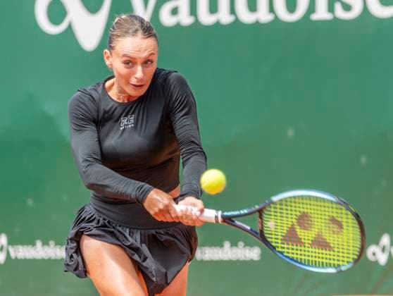 July 27, 2023, Lausanne, Vaud, Switzerland: Lausanne Switzerland, 07 27 2023: Ana Bogdan of Roumania during 8th final of Ladies Open Lausanne. Ladies Open Lausanne took place tennis club of Lausanne, the Olympic capital Lausanne Switzerland - ZUMAd206 0300301846st Copyright: xEricxDubostx