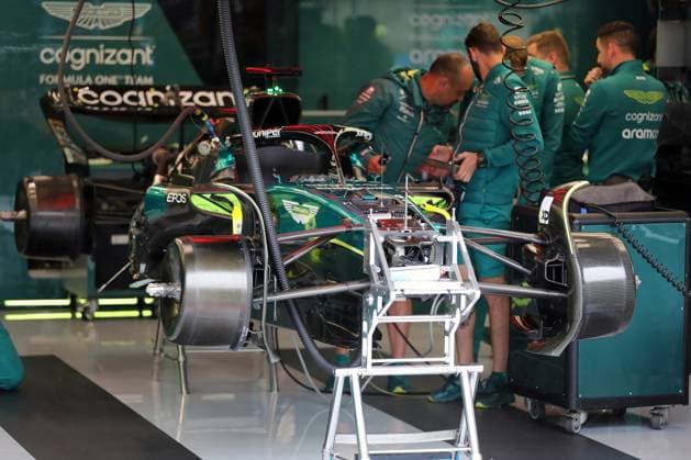 Formula One Belgian Grand Prix 2023 Aston Martin Formula One Team Aston Martin Formula One Team Formula One Technology FIA Formula One World Championship 2023 Formula One 2023 Formula One Belgian Grand Prix 2023 Spa Francorchamps Copyright: xBEAUTIFULxSPORTS Bernhardtx
