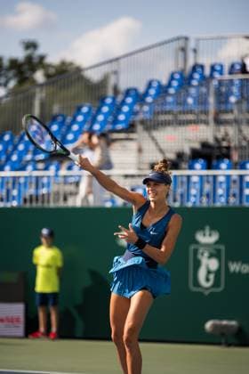 KATARZYNA PITER (POL) TENNIS : BNP Paribas Varsovie Open - WTA250 - 27 07 2023 FrancoisAsal Panoramic  