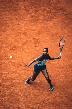 Tennis Women WTA Tour 250 European Open Hamburg Noma Noha Akugue GER vs Martina Trevisan ITA 27 07 2023 Noma Noha Akugue GER Hamburg Tennis am Rothenbaum Hamburg Germany