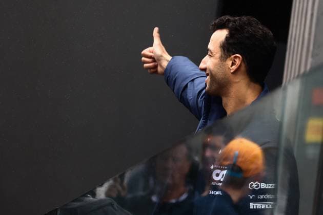 F1 Belgian Grand Prix 2023 Practice Daniel Ricciardo of AlphaTauri before practice ahead of the Formula 1 Belgian Grand Prix at Spa-Francorchamps in Spa, belgium on July 28, 2023. Spa Belgium  Copyright: xJakubxPorzyckix originalFilename:porzycki-f1belgia230728_npOeN.jpg