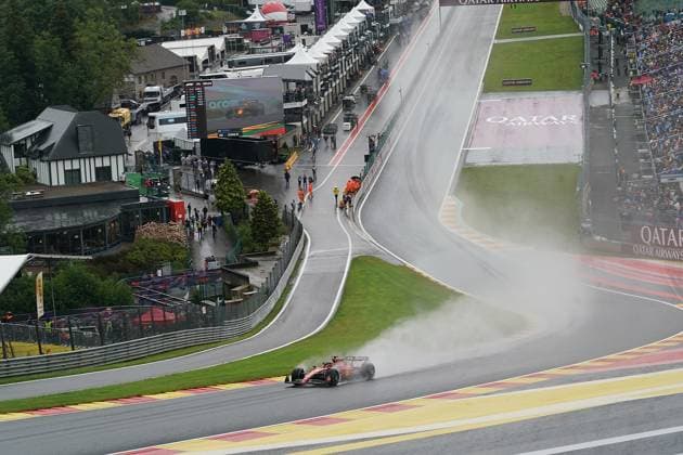 28 07 2023, Circuit de Spa Francorchamps, Spa Franchorchamps, FORMULA 1 MSC CRUISES BELGIAN GRAND PRIX 2023 , in picture Charles Leclerc MCO , Scuderia Ferrari Spa Franchorchamps Circuit de Spa Francorchamps Belgium  eu-images-506
