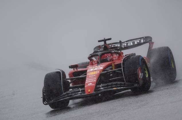 SPA - Charles Leclerc (Ferrari) during the 1st free practice session at Circuit de Spa-Francorchamps in the run-up to the Grand Prix of Belgium. ANP SEM VAN DER WAL F1 Grand Prix of Belgium - Practice 2023 xVIxANPxSportx xxANPxIVx 474415643 originalFilename: 474415643.jpg