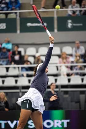TATJANA MARIA (GER) TENNIS : BNP Paribas Varsovie Open - WTA250 - 28 07 2023 FrancoisAsal Panoramic  