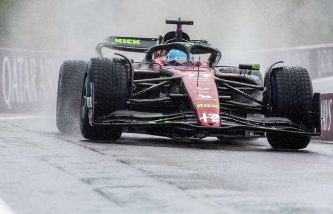 SPA-FRANCORCHAMPS, BELGIUM - JULY 28 : Bottas -Free Practice during the Belgian Grand Prix Formula One Spa Francorchamps on July 28, 2023 in Spa-Francorchamps, Belgium, 28 07 2023 ( Belgian Grand Prix Formula One 2023 PhotoNews Panoramic 