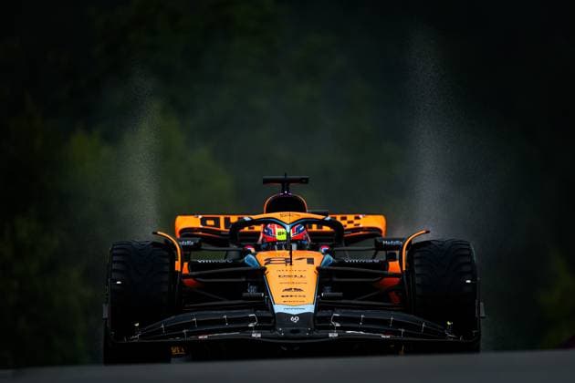 81 Oscar Piastri AUS, McLaren F1 Team , F1 Grand Prix of Belgium at Circuit de Spa Francorchamps on July 28, 2023 in Spa Francorchamps, Belgium Photo by HOCH ZWEI Spa Francorchamps Belgium
