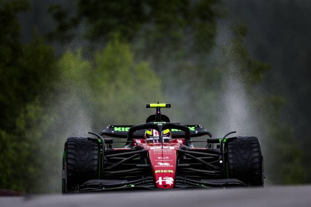 24 Guanyu Zhou CHN, Alfa Romeo F1 Team Stake , F1 Grand Prix of Belgium at Circuit de Spa Francorchamps on July 28, 2023 in Spa Francorchamps, Belgium Photo by HOCH ZWEI Spa Francorchamps Belgium