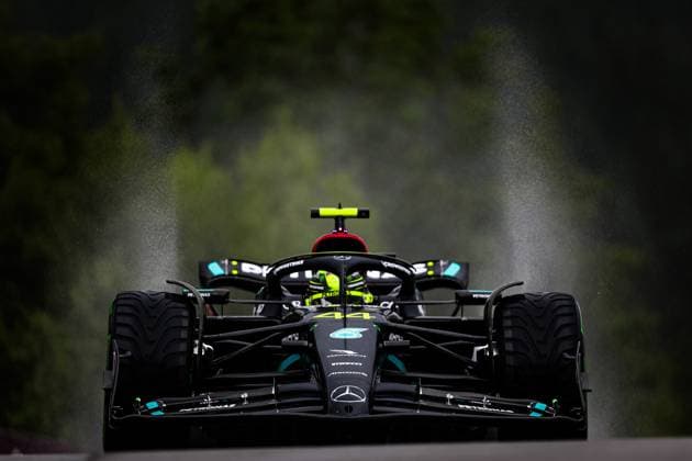 44 Lewis Hamilton GBR, Mercedes AMG Petronas F1 Team , F1 Grand Prix of Belgium at Circuit de Spa Francorchamps on July 28, 2023 in Spa Francorchamps, Belgium Photo by HOCH ZWEI Spa Francorchamps Belgium