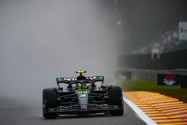 Formula 1 World Championship, WM, Weltmeisterschaft 2023 Belgian GP, Spa-Francorchamps 27-30 July 2023 44 Lewis Hamilton, (GRB) AMG Mercedes Ineos during the Belgian GP, Spa-Francorchamps 27-30 July 2023 Formula 1 World championship 2023. - -  Copyright: xIPAxSport ABACAx BRIPASport20230728_169 IPAxSport ABACAx BRIPASport20230728_169