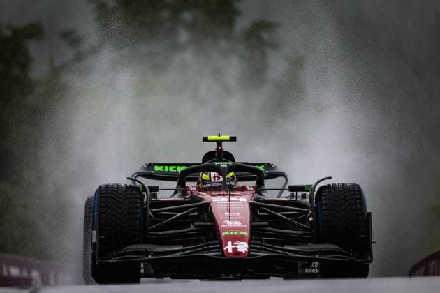 24 Guanyu Zhou CHN, Alfa Romeo F1 Team Stake , F1 Grand Prix of Belgium at Circuit de Spa Francorchamps on July 28, 2023 in Spa Francorchamps, Belgium Photo by HOCH ZWEI Spa Francorchamps Belgium