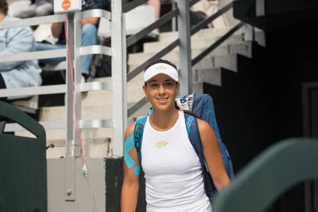 LUCREZIA STEFANINI (ITA) TENNIS : BNP Paribas Varsovie Open - WTA250 - 28 07 2023 FrancoisAsal Panoramic  
