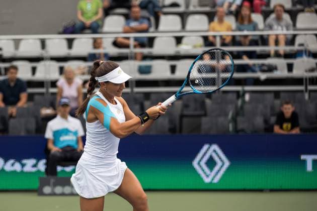 LUCREZIA STEFANINI (ITA) TENNIS : BNP Paribas Varsovie Open - WTA250 - 28 07 2023 FrancoisAsal Panoramic  