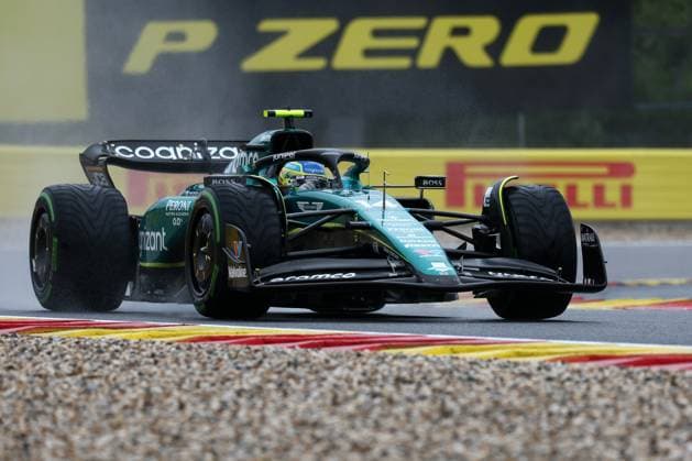 F1 Gran Prix of Belgium Fernando Alonso of Aston Martin on track during free practice ahead of the F1 Grand Prix of Belgium at Spa Francorchamps on July 28, 2023 Stavelot, Belgium. Stavelot Spa Francorchamps Belgium Copyright: xMarcoxCanonierox