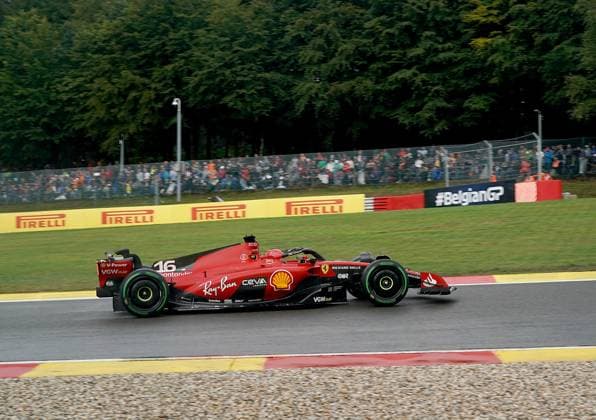 FORMULA 1 MSC CRUISES BELGIAN GRAND PRIX 2023 28 07 2023, Circuit de Spa Francorchamps, Spa Franchorchamps, FORMULA 1 MSC CRUISES BELGIAN GRAND PRIX 2023 , in picture Charles Leclerc MCO , Scuderia Ferrari nordphotoxGmbHx xBratic nph00250