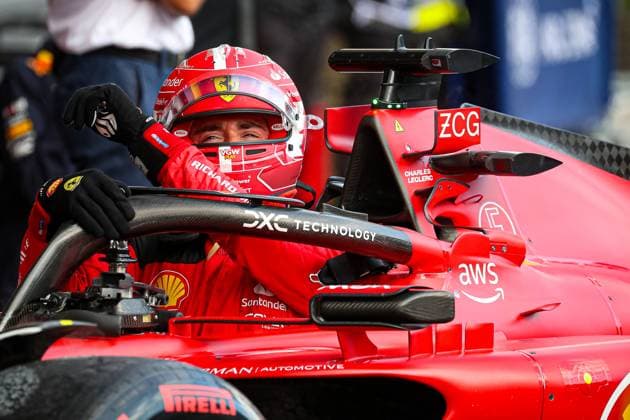 16 Charles Leclerc, (MON) Scuderia Ferrari during the Belgian GP, Spa-Francorchamps 27-30 July 2023 Formula 1 World Championship, WM, Weltmeisterschaft 2023.  Copyright: xFedericoxBasile IPAx xipa-agencyx xFedericoxBasile IPAx 0 IPA_IPA39459218