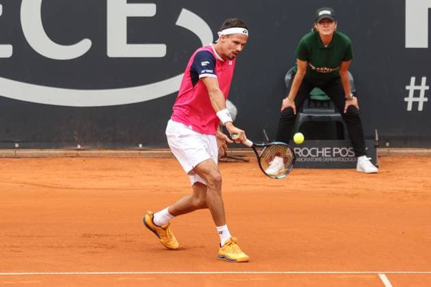 Tennis European Open 2023, Men, Hamburg, 28 07 2023 Zhizhen Zhang CHI Daniel Altmaier GER Hamburg Germany