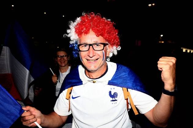 FIFA Women s World Cup 2023 France Women v Brazil Women A France fan is seen prior to the FIFA Women s World Cup 2023 France Women vs Brazil Women Group F match at Suncorp Stadium, Brisbane, Australia, 29th July 2023 (Photo by Patrick Hoelscher News Images) Brisbane Suncorp Stadium Queensland Australia Copyright: xPatrickxHoelscher NewsxImagesx