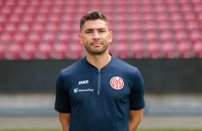 Football Official Portrait 1 FSVMainz 05, 1 FSV Mainz 05, Bundesliga season 2023 2024, Nejmeddin Daghfous team coach integration ,