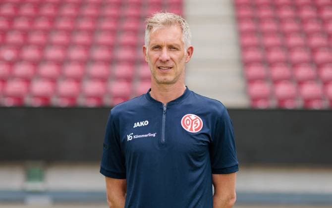 Football Official Portrait 1 FSVMainz 05, 1 FSV Mainz 05, Bundesliga Season 2023 2024, Axel Busenkell Management Rehabilitation ,