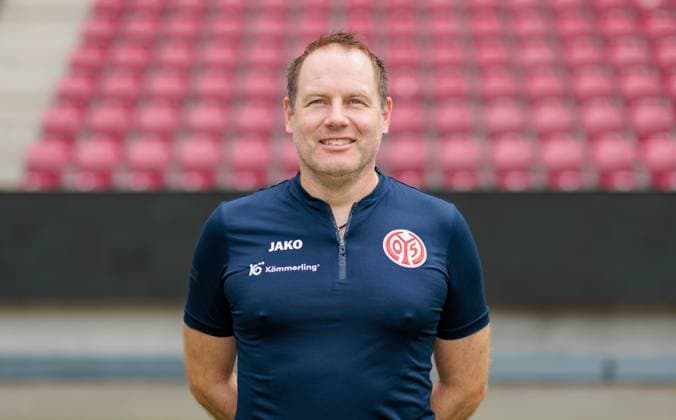 Football Official Portrait 1 FSVMainz 05, 1 FSV Mainz 05, Bundesliga season 2023 2024, Stefan Kamilli physiotherapist ,