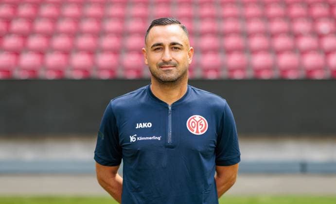 Football Official Portrait 1 FSVMainz 05, 1 FSV Mainz 05, Bundesliga Season 2023 2024, Babak Keyhanfar Co Coach ,