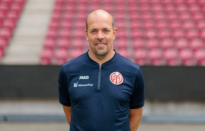 Football Official Portrait 1 FSVMainz 05, 1 FSV Mainz 05, Bundesliga Season 2023 2024, Christopher Rohrbeck Physiotherapist ,