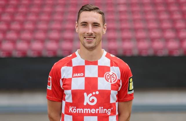 Football Official Portrait 1 FSVMainz 05, 1 FSV Mainz 05, Bundesliga season 2023 2024, Dominik Kohr,