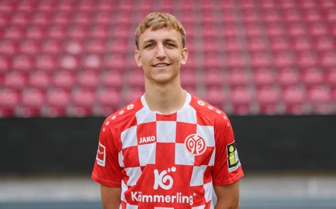 Football Official Portrait 1 FSVMainz 05, 1 FSV Mainz 05, Bundesliga season 2023 2024, Nelson Weiper,