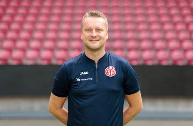 Football Official Portrait 1 FSVMainz 05, 1 FSV Mainz 05, Bundesliga season 2023 2024, Darius Salbert team manager ,