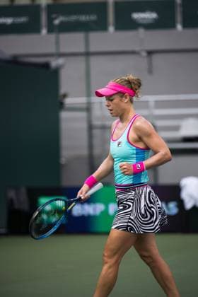 LAURA SIEGEMUND (GER) TENNIS : BNP Paribas Warsaw Open - Open de Pologne - WTA, Tennis Damen 250 - 29 07 2023 FrancoisAsal Panoramic  