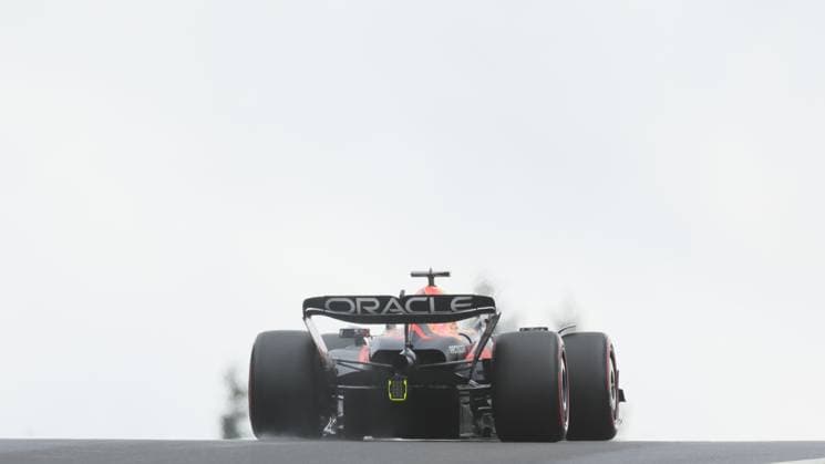 Red Bull Racing Dutch rider Max Verstappen pictured in action during the shootout ahead of the sprint race of the F1 Grand Prix of Belgium auto race, in Spa-Francorchamps, Saturday 29 July 2023. The Spa-Francorchamps Formula One Grand Prix takes place this weekend, from July 28th to July 30th. BENOITxDOPPAGNE  x71260944x